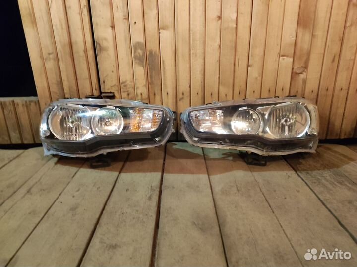 Фары митсубиси лансер 10