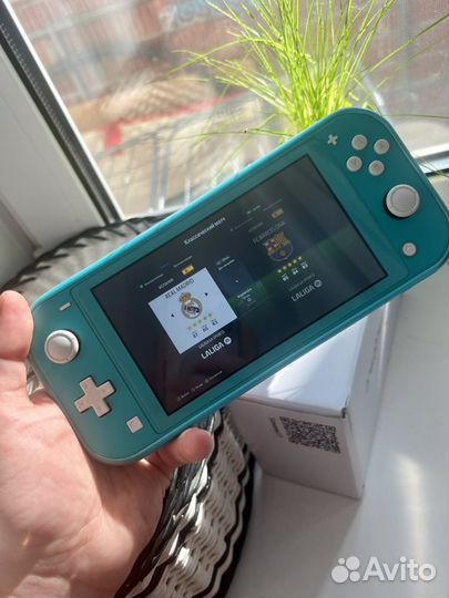 Nintendo switch lite с играми