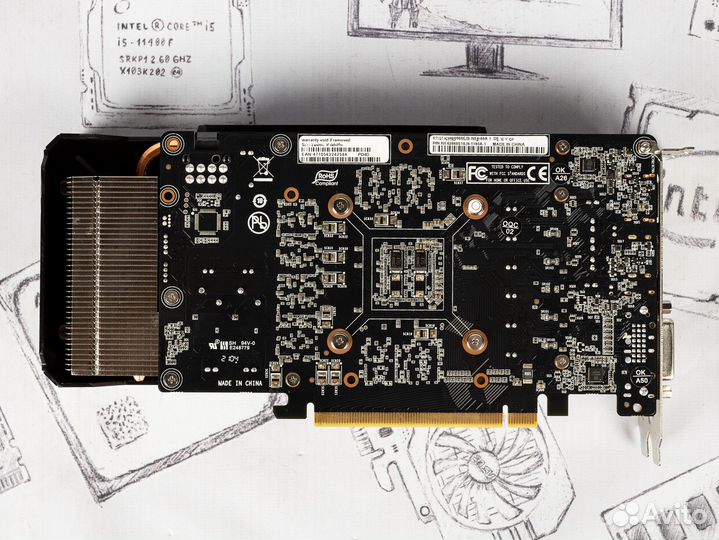 Видеокарта Palit GeForce GTX 1660 Ti 6Gb