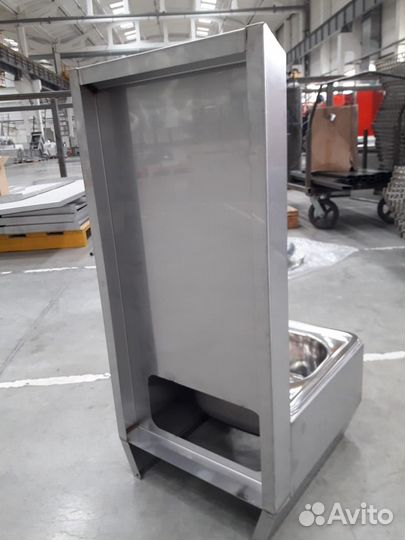 Рукомойник бедренный консольный нержавейка