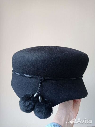 Шляпа фетровая женская