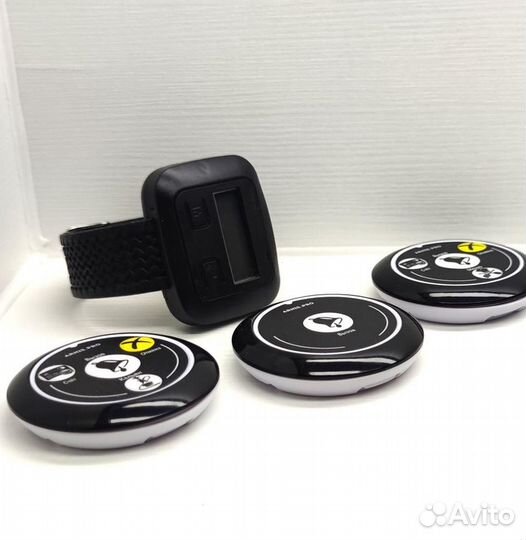 Кнопка вызова официанта, персонала с часами Эконом