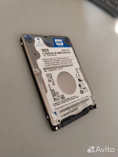 Жесткий диск Western Digital WD 500Gb 2.5
