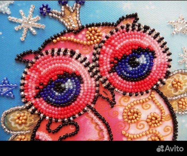 Готовая вышивка бисером 