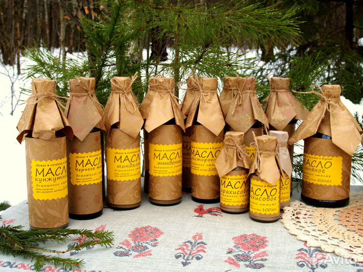 Масло холодного отжима