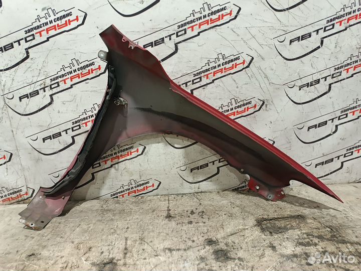 Крыло mazda atenza mazda6 GG GG3P GG3S ggep gges GY GY3W gyew GJ6A52211D переднее левое красный, 27A