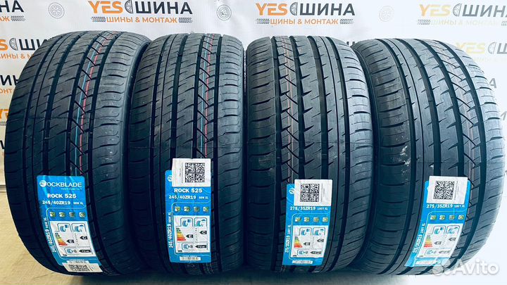 Rockblade Rock 525 245/40 R19 и 275/35 R19 100V