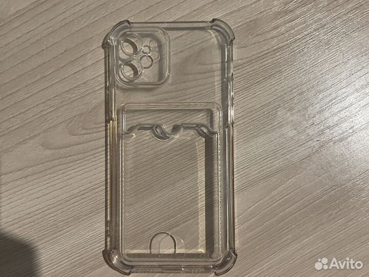 Чехол на iPhone 12 Прозрачный