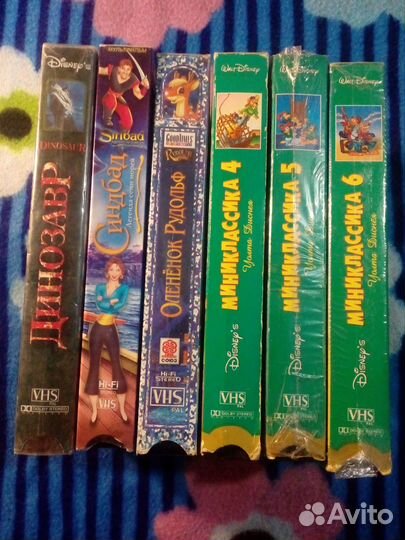 Видеокассеты vhs