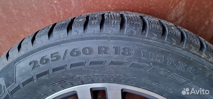 Колеса зимние от Toyota Prado r18