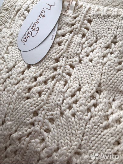 Плед из органического хлопка naturapura 100x150