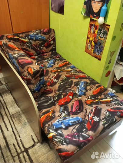 Детский диванчик раскладной бу