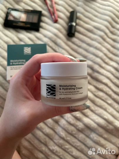 Крем для лица SEA&energy hualyronic acid, collagen