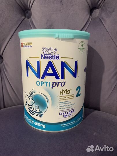 Детская молочная смесь Nan