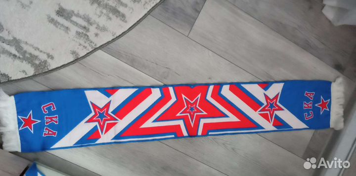Шарф хоккейного клуба ска (Спб)