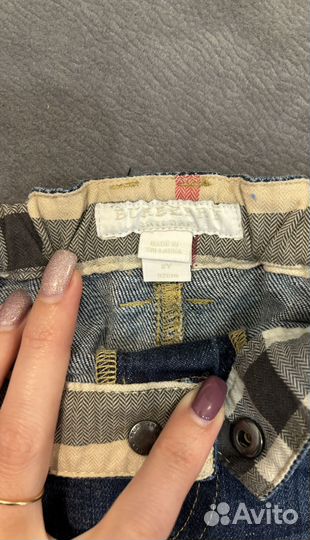 Burberry джинсы