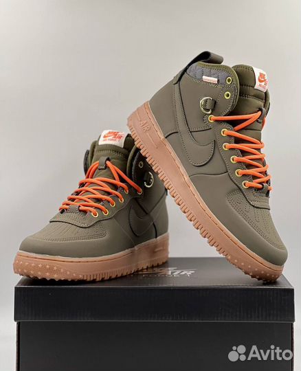 Кроссовки Nike Air Force 1 Duckboot с мехом