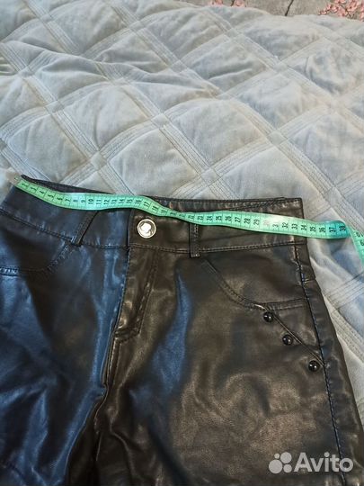 Шорты женские кожаные