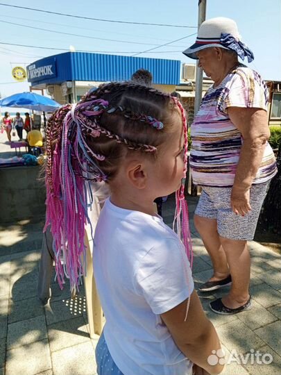 Плетение афрокосичек