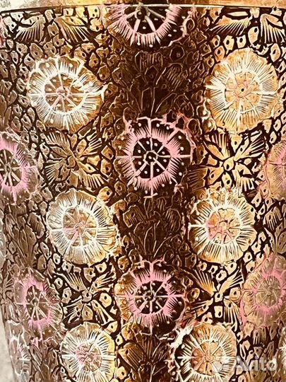 Ваза декоративная / для цветов. Латунь. Индия