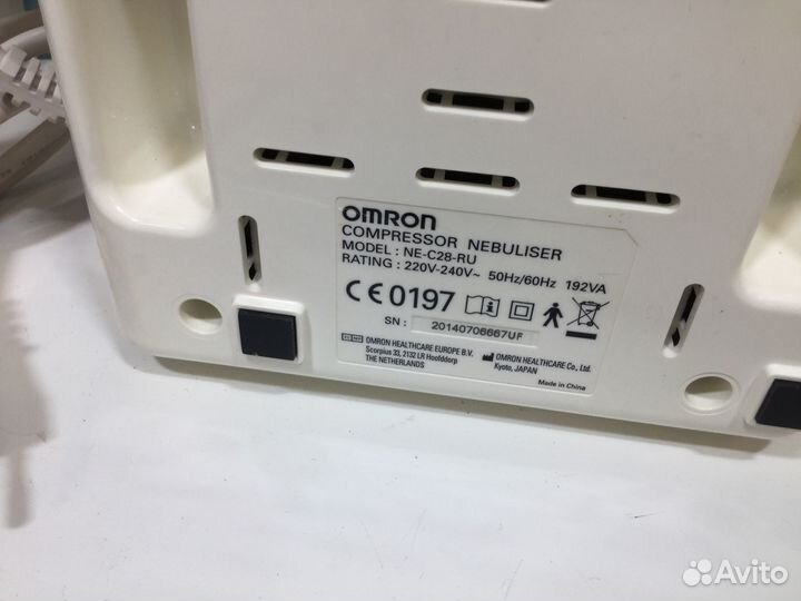 Ингалятор компрессорный omron Comp Air NE-C28-R №1