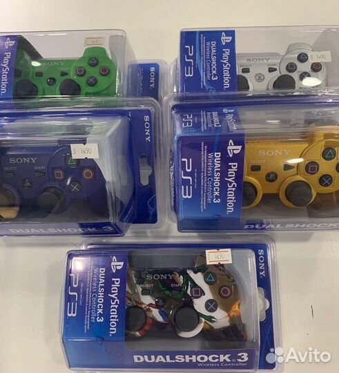 Геймпады для Playstation 3 цветные