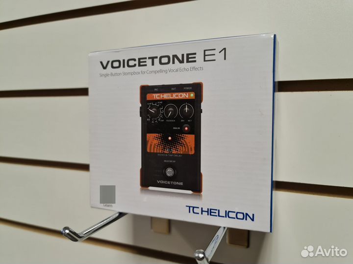 TC Helicon VoiceTone E1 педаль вокальная