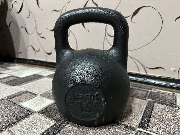 Гиря чугунная 16 кг