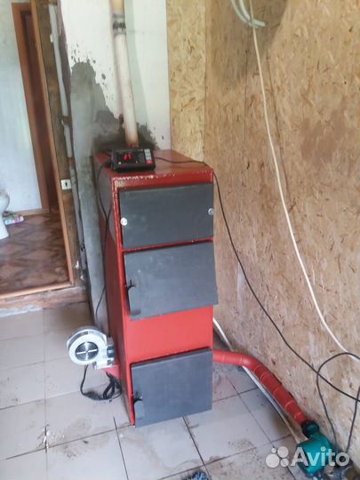 Твердотопливный котел длительного горения