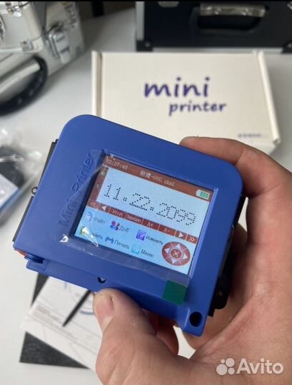 Мини Ручной маркиратор для необычных поверхностей