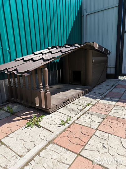 Будка для собаки утепленная