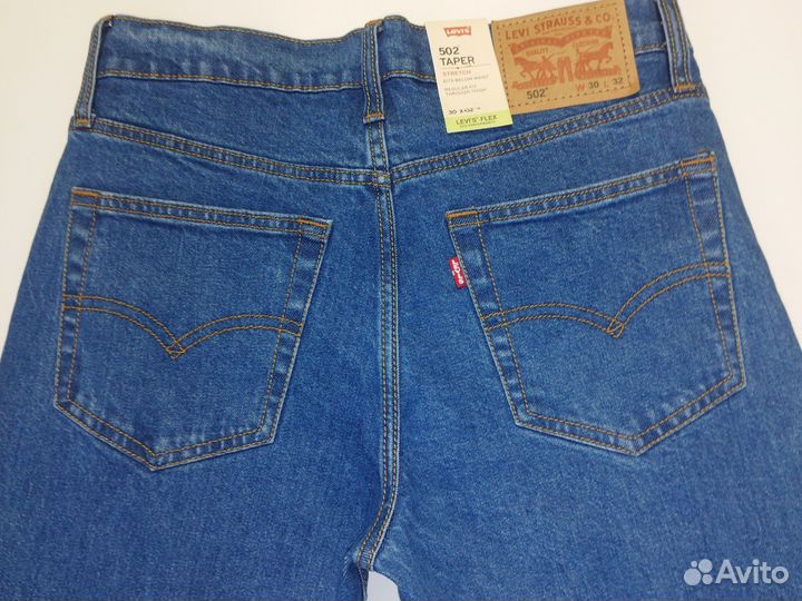 Джинсы Levi's 502 Premium Taper Пакистан 3 цвета