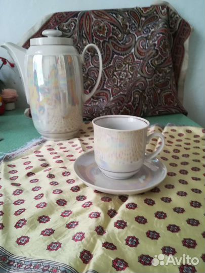 Сервиз кофейный Перламутр