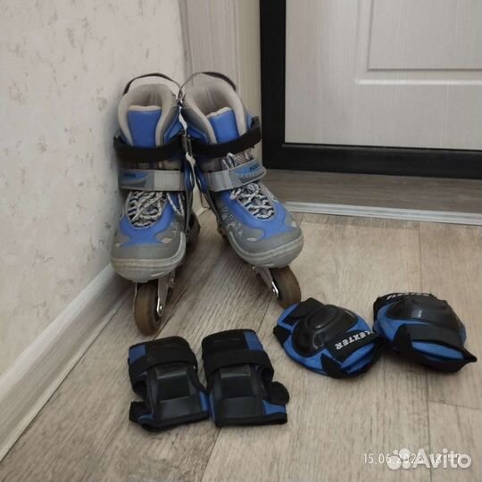 Роликовые коньки детские раздвижные