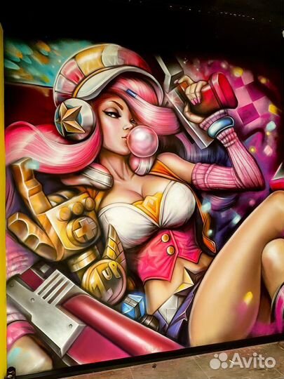 Роспись стен/Аэрография/Граффити