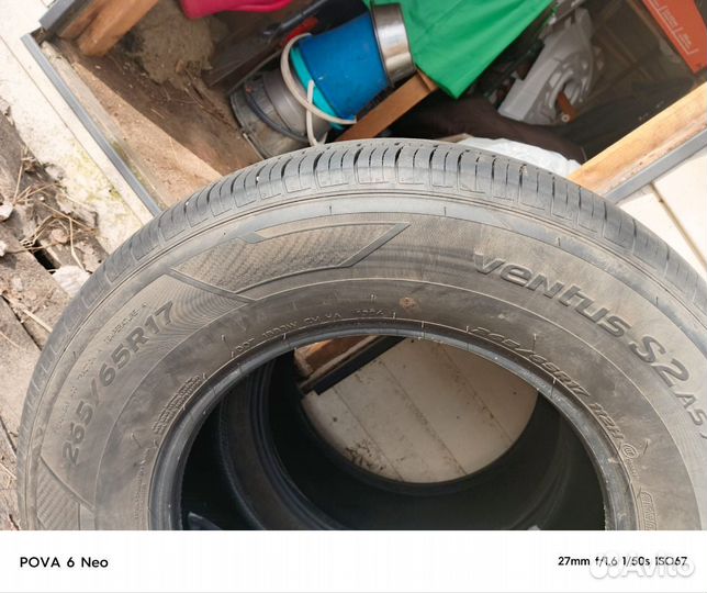 Hankook Ventus S2 AS X RH17 265/65 R17 112