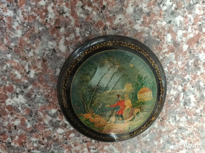 Шкатулка Мстёра «Майская ночь», вд-227, СССР