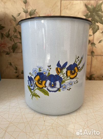 Металлические ведерки