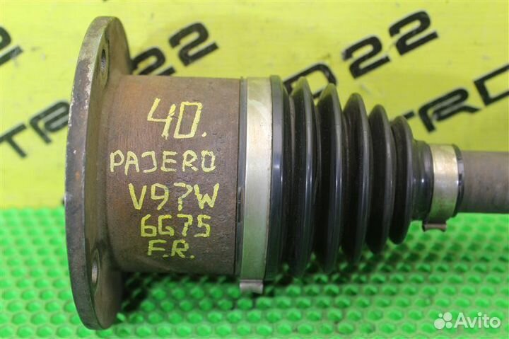 Привод передний правый Mitsubishi Pajero V97W 6G75