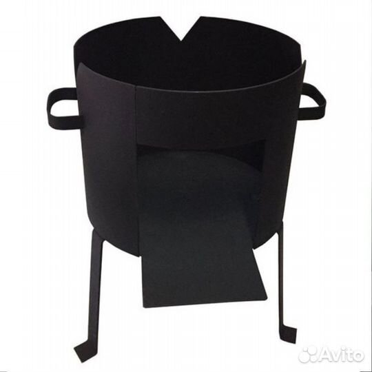 Казан чугунный 12литров с печью + шумовка+специи