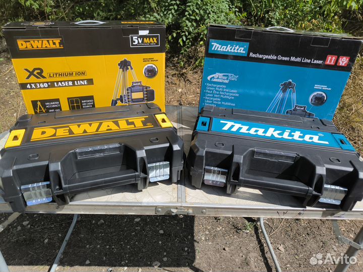 Лазерный уровень Makita Dewalt 4D нивелир 16 линий