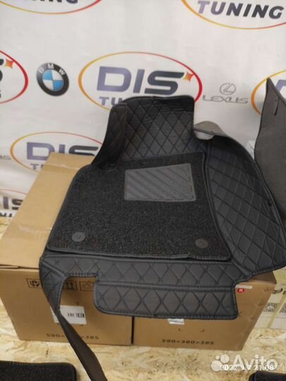 Ковры салона 3d lexus 570 land cruiser 200