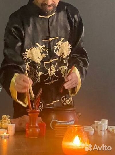 Рубашка с китайским драконом