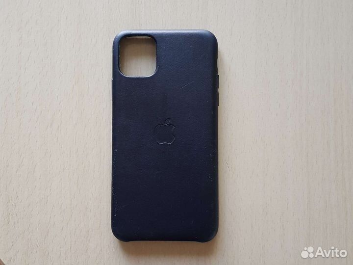 Чехол на iPhone 11 pro max кожаный