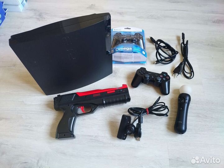 Ps3 аксессуары (Move, пушка, камера)