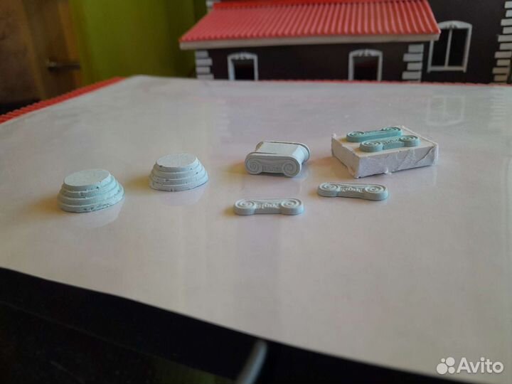 Архитектурные макеты 1:87, детали для колонн