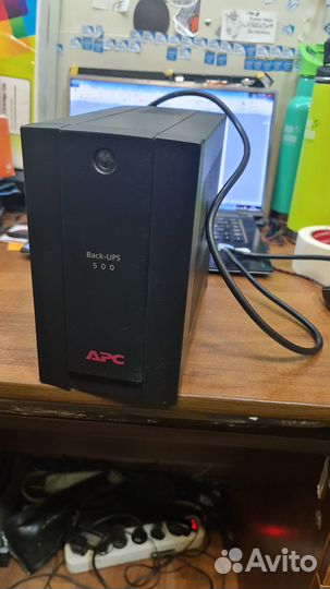 Ибп APC Back-UPS BC500-RS с батареей