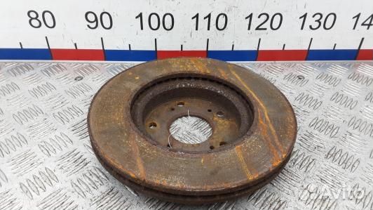 Диск тормозной передний honda civic 8 (YBE02K601)