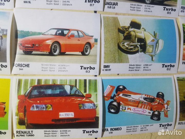 Вкладыши turbo 51-120