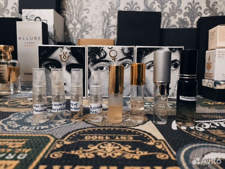 Отливанты нишевой парфюмерии